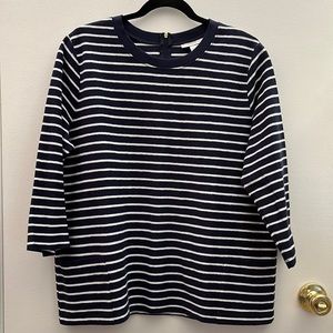 🐚hasting & smith French Terry Top *EUC*